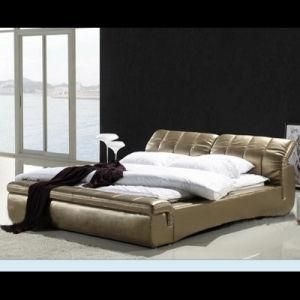 Hot Sale Bedroom Furniture Soft Bed (B13)