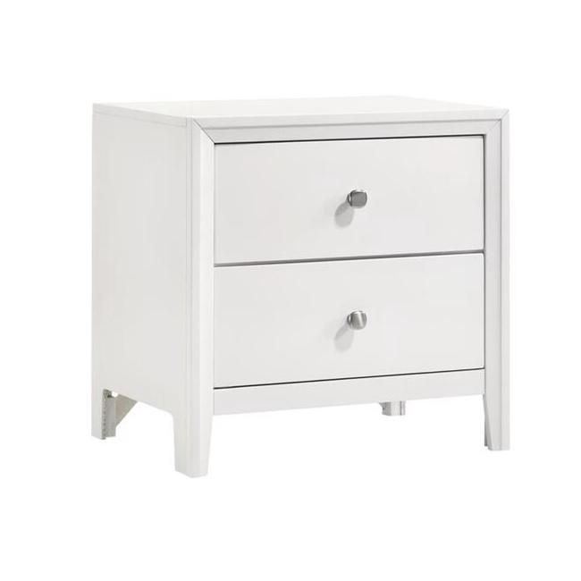 Nova New White Chest Drawers Bedroom Storage Bedside Table Cabinet