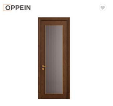 Oppein Singapore Exterior Toilet Solid Wooden Door