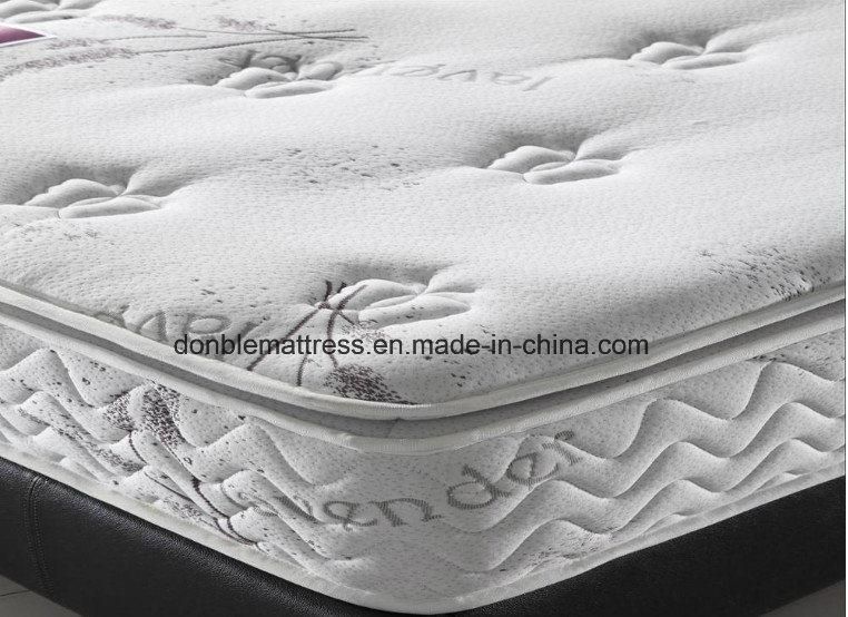Wholesale Price Pillow Top Pocket Spring Mattress with Topper