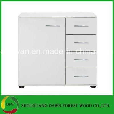 Combi Chest of Drawers 1 Doors and 4 Drawers