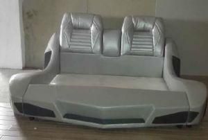 Modern Kids Car Leather Bed