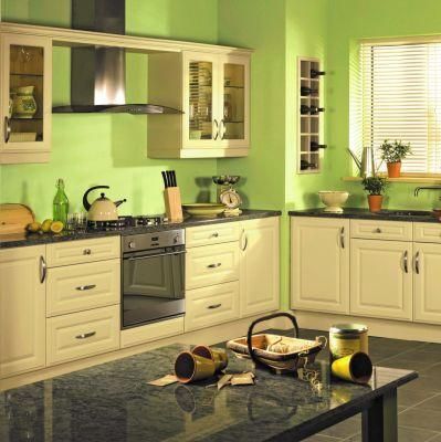 China Factory Modern Melamine Wood Furniture White Lacquer Kitchen Cabinet