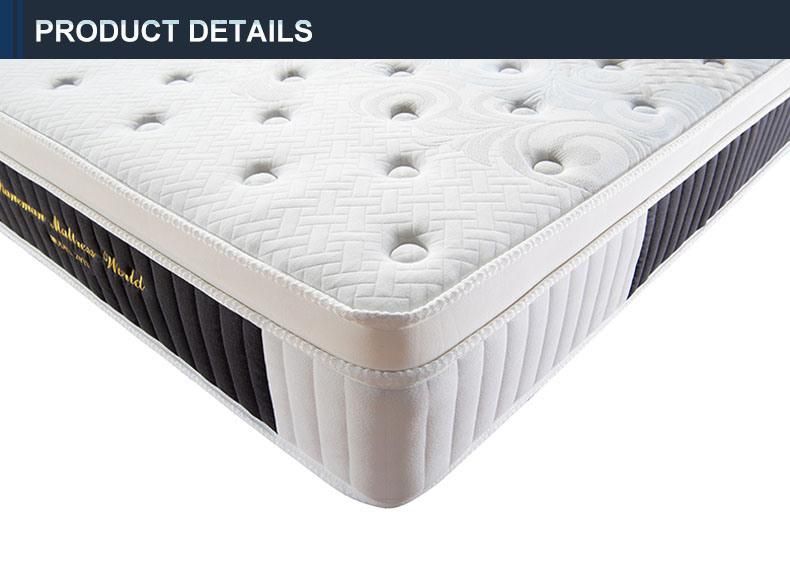 30cm/12inch Cheap Price Vacuum Compress Pocket Coil Spring Mattress Rolled in a Box