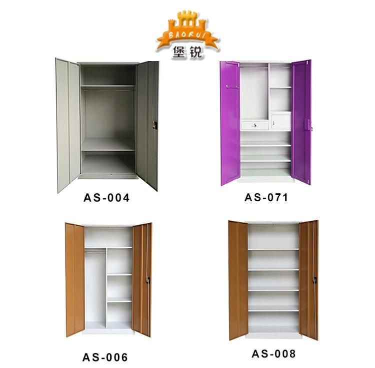 China Manufature Steel Filing Cabinet/Metal Clothes Wardrobe
