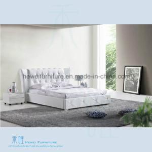 High Quality Soft Leather Bed of Bedroom Furniture (HW-K236B)