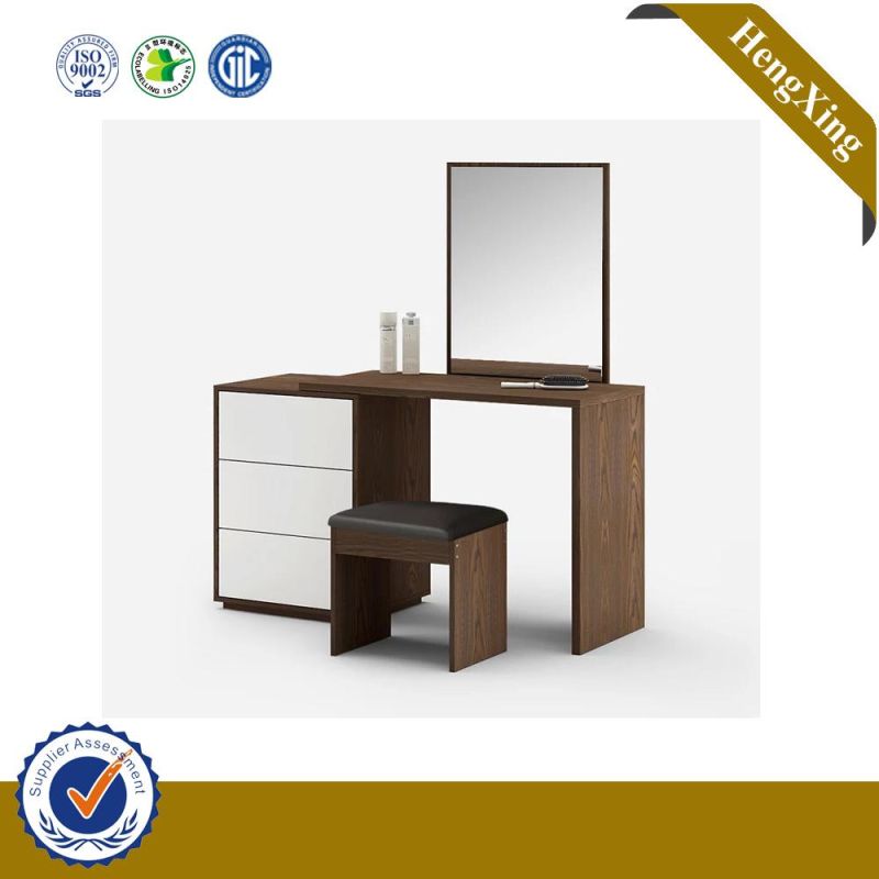 Chinese Simple Storage Cabinet Small Makeup Desk White Bedroom Furniture Dresser with Chair
