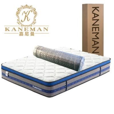 Kaneman Home General Use Furniture Chinese Factory Rolled Box Spring Mattress