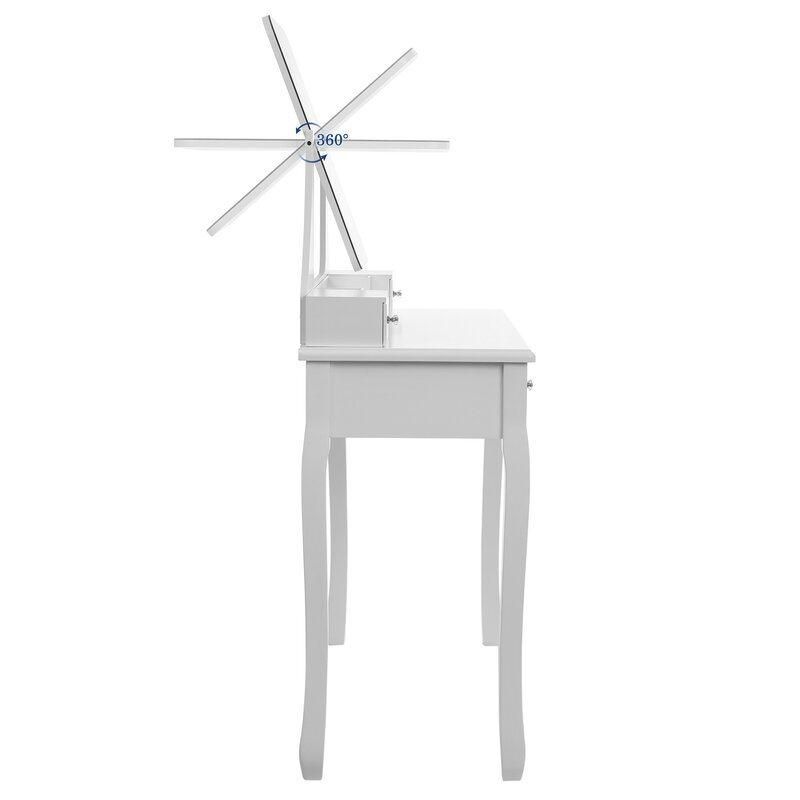 Popular Dressing Table Set with Mirror