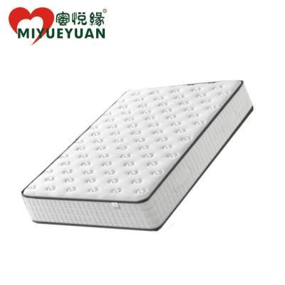 OEM 10 Inch Queen Size Hotel Pocket Spring Gel Memory Foam Bed Mattress