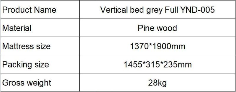 Double Size Pine Solid Wood Frame Bed with Plank