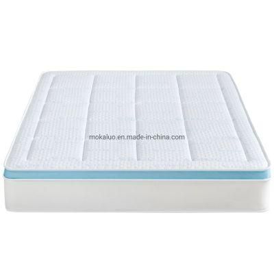 Tencel Fabric Comfort Gel Memory Foam Mattress with 5 Zone Pocket Spring