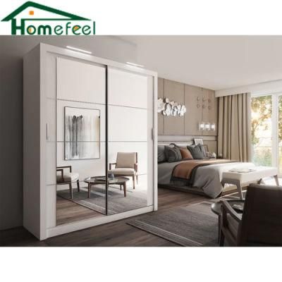 Bedroom Sliding Mirror Door Wardrobe Interior Stylish Elegant Home Furniture