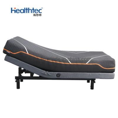 Classic Brands Comfort Adjustable Bed Base with Massage, Wireless Remote and USB