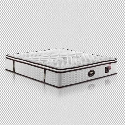 Customized Size Pillow Top Sleep Well Bonnell Spring Hotel Bed Sponge Mattress