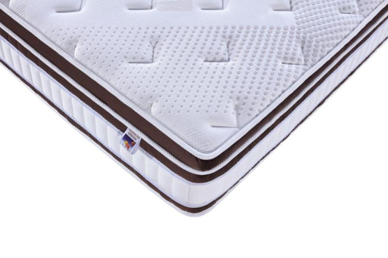 Soft Foam Queen Size Pocket Spring Mattress for 5 Star Hotel Project