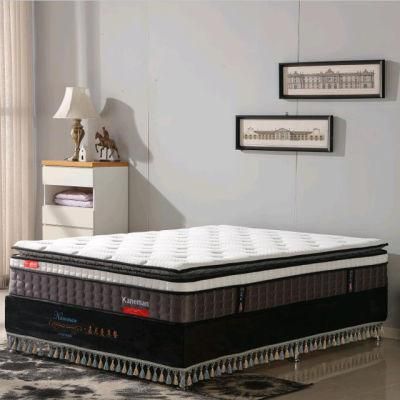 Premium Double Pillow Top Pocket Spring Mattress for Hotel and Project