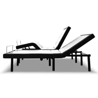 Zero Clearance King Folding Base Home Frame Massage Adjustable Bed Base