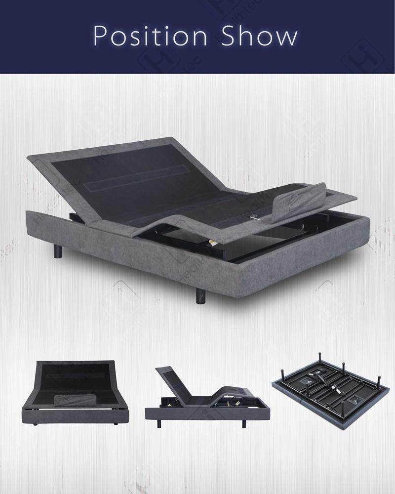 Modern Adjustable Bed Frame Split King Size