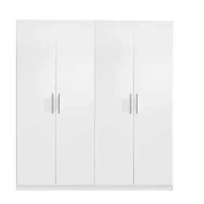 Modern Quality Bedroom Furniture Wooden Wardrobe with Hinged Doors