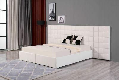 Huayang Home Furniture Bedroom Furniture in Italy Fashion Style King Bed
