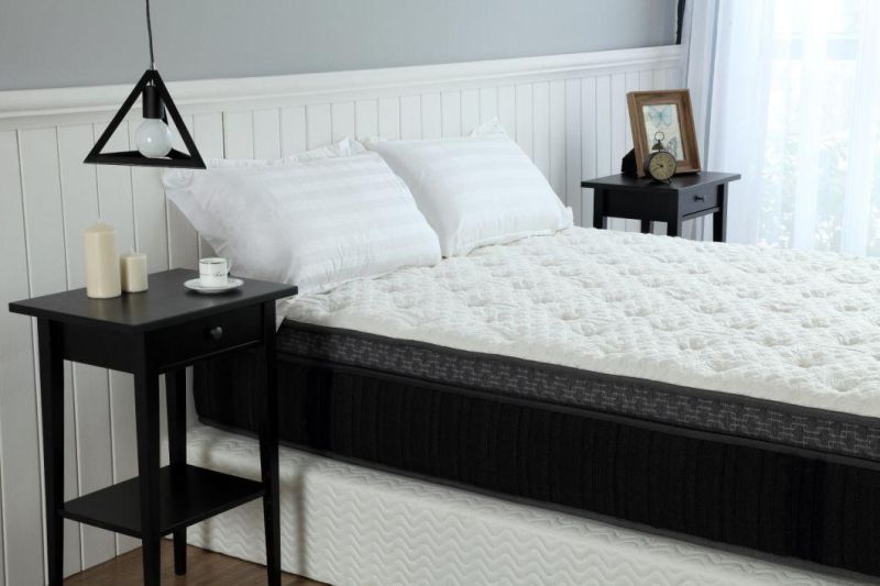Topper King Queen Size Twin Single 7 Zoned Pocket Spring Air Memory Mattress Eb15-07