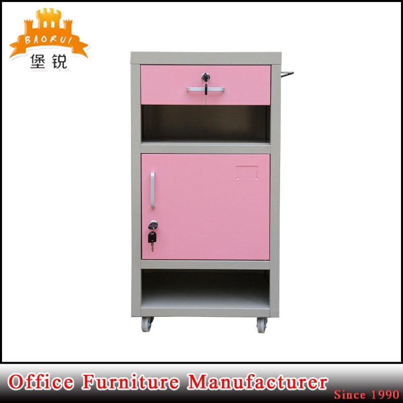 Hospital Use Metal Drawer Patient Bedside Lockers for Sale Durable Medical Storage Cabinet