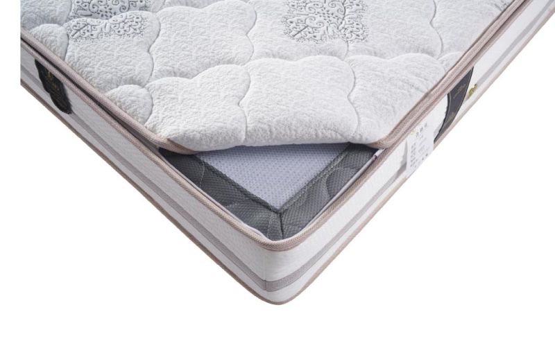 Hotel Bedroom for Single Bed Mattress Soft Spring Mattress with Thicked Memory Foam