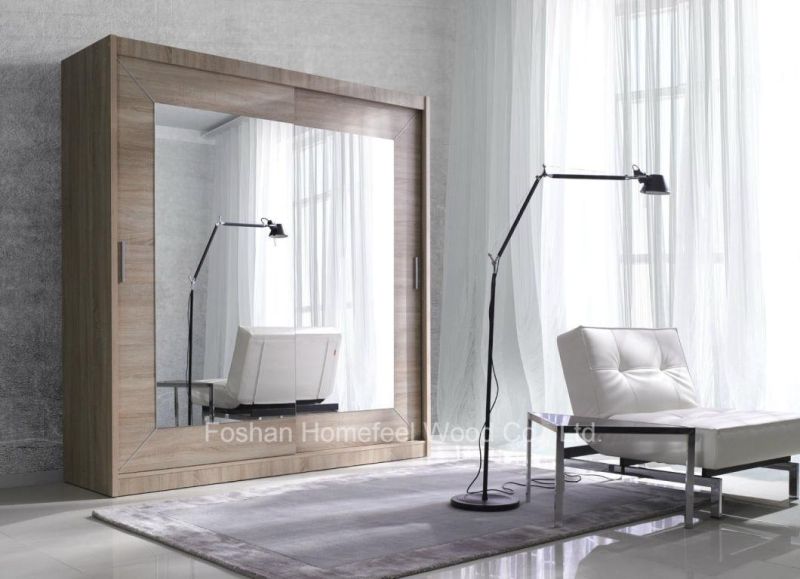 Alsa Modern Bedroom Wardrobe with Sliding Door (HF-EY081)