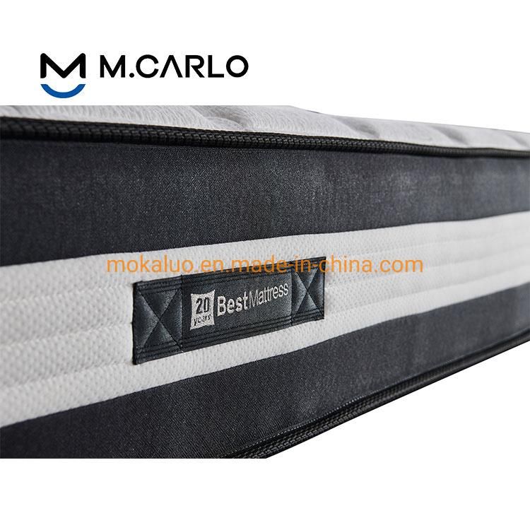 Latex Queen King Modern-Bedroom-Furniture Mattress Tencel Fabric Roll Packed Spring Folding Mattress Double King Size
