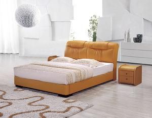 Wholesale Modern Bedroom Furniture Synthetic Leather Bed