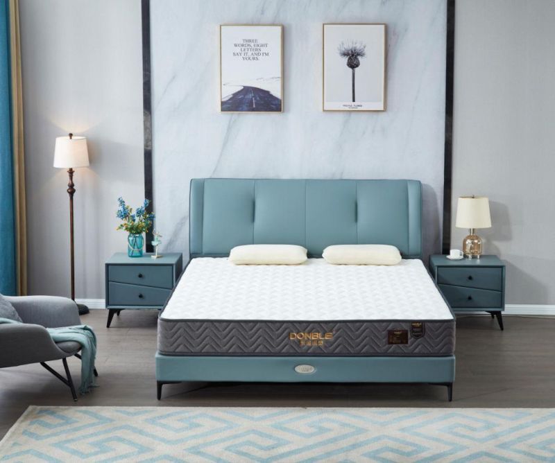 Hotel Orthopedic Queen King Size Pocket Springs Gel Memory Foam Box Mattress Pad