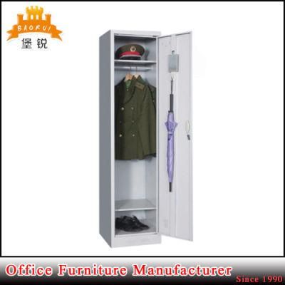 Cheap Price Single Door Metal Wardrobe Steel Locker