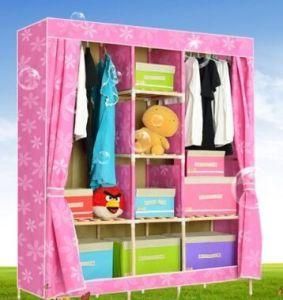 Convenient Home Storage Wardrobe Solid Wood Cloth Wardrobe