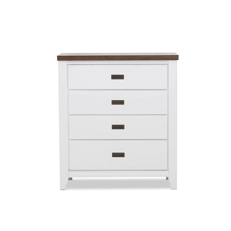 Modern Design Home Furniture 4 Drawer Chest for Bedroom Storage