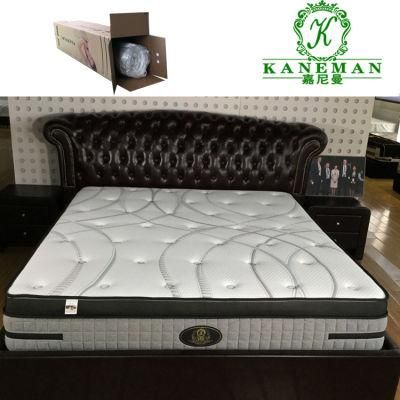 Wholesale OEM Royal Comfort Vacuum Packed Memory Foam Pocket Spring Mattress