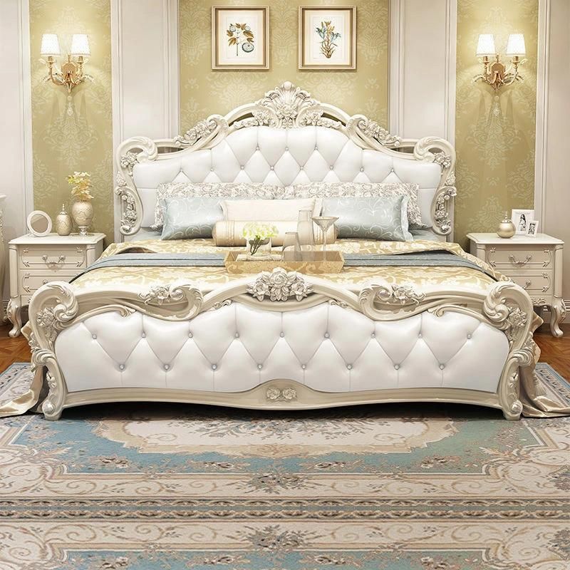Factory Wholesale Double Bed European Bed