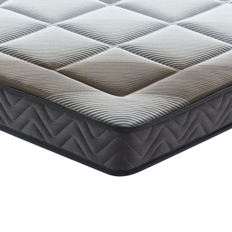 Free Sample March Expo Queen King Matelas Bonnell Coil Mattress Memory Foam Mattress with Box