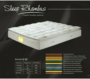 Hotel Mattress, Foam Pocket Spring Mattress--Anne (RH043)