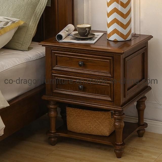 Fashion Modren Wooden Nightstands Table with Drawer for Bedroom Furniture