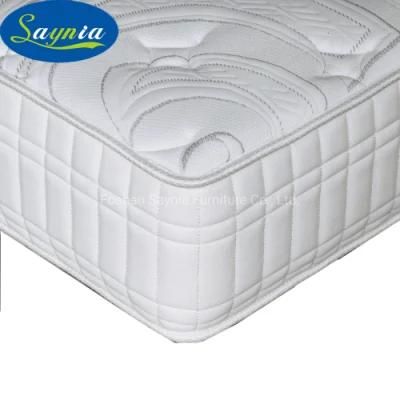 12 Inch Single Size Memory Foam Pocket Spring Sleep Bed Mattress with Latex for Hospital Bed