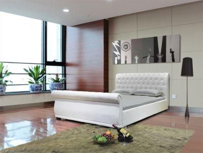 Huayang Modern MDF High Gloss PU Painting Storage Bed PU Bed