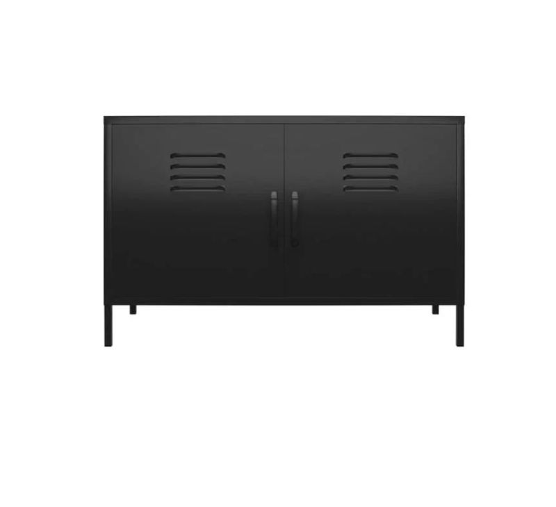 Customized Color Metal Cabinet High Feet 2 Doors Steel Clothes File Storage Lockers