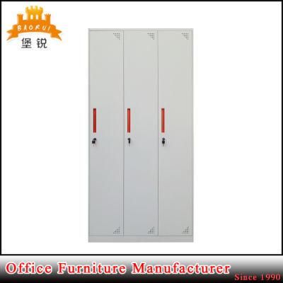 Manufacturer Direct 3 Doors Metal Wardrobe