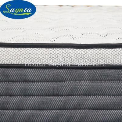 Cal King Size Orthopedic Polymer Sponge Hotel Pocket Spring Bed Mattress