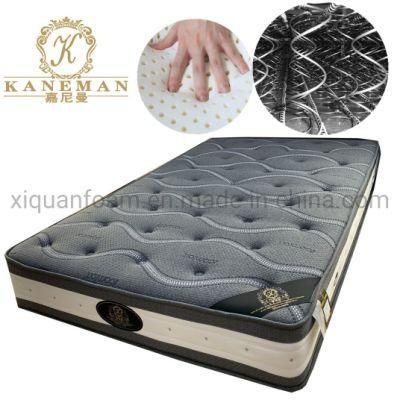 Custom Made Sizes Mattress Wholesale Latex Coil Spring Mattress Roll Pack Mattress