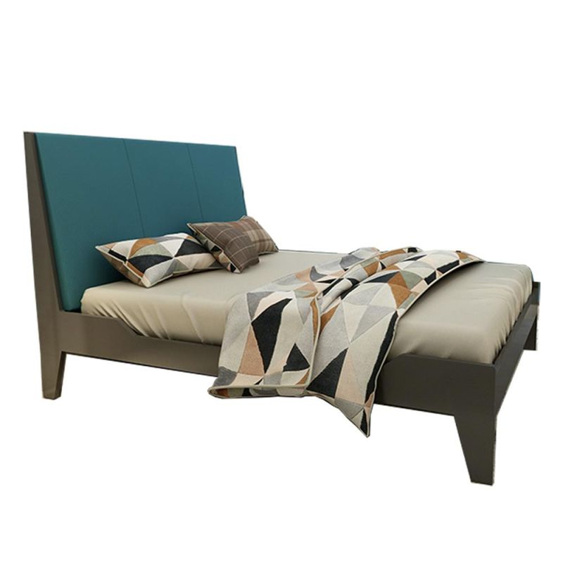 King Size Modern Luxury Blue Bedroom Sets 5 Pieces