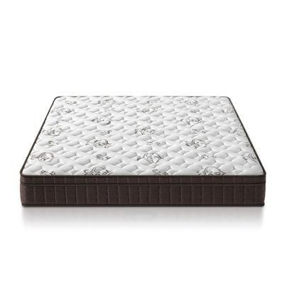 Night Sleep Compressed Wholesale Double Queen King Size Memory Foam Pocket Spring Bed Mattress