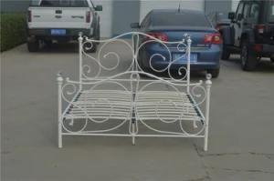 European Style Double Bed White