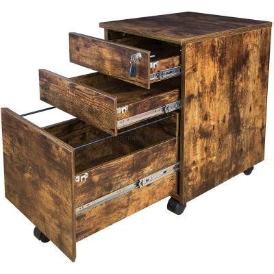 MFC Bedside Drawer Table File Cabinet Nightstand